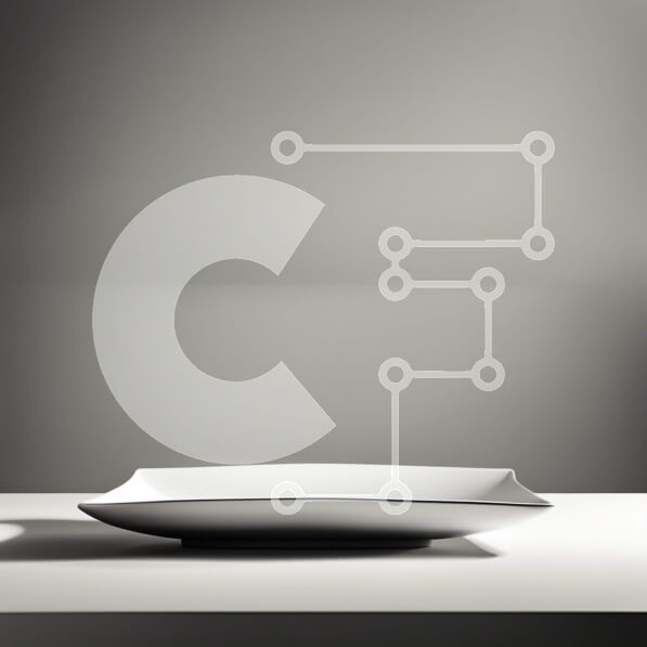 Intra Συλλεκτικό Ξύλινο Παζλ Plywood  4mm - Μινιμαλιστικό λευκό πιάτο στο τραπέζι Σε Ξύλινο Κουτί - Διαστάσεις Puzzle: 10x10 cm – 25 κομμάτια