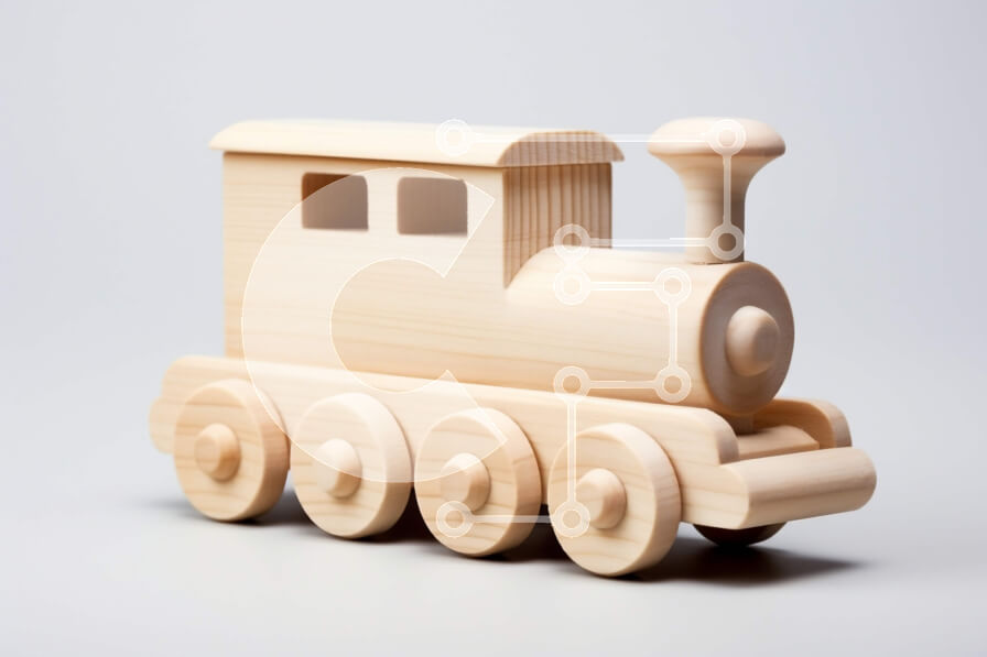 Intra Συλλεκτικό Ξύλινο Παζλ Plywood  4mm - Πολύχρωμο Ξύλινο Σετ Παιχνιδιού για παιδιά Σε Ξύλινο Κουτί - Διαστάσεις Puzzle: 10x10 cm – 25 κομμάτια