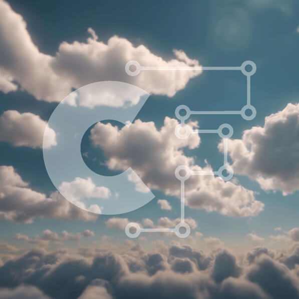 Intra Συλλεκτικό Ξύλινο Παζλ Plywood  4mm - Σύννεφα στον ουρανό - 3D κινούμενη σκηνή Σε Ξύλινο Κουτί - Διαστάσεις: 10x10 cm – 25 κομμάτια