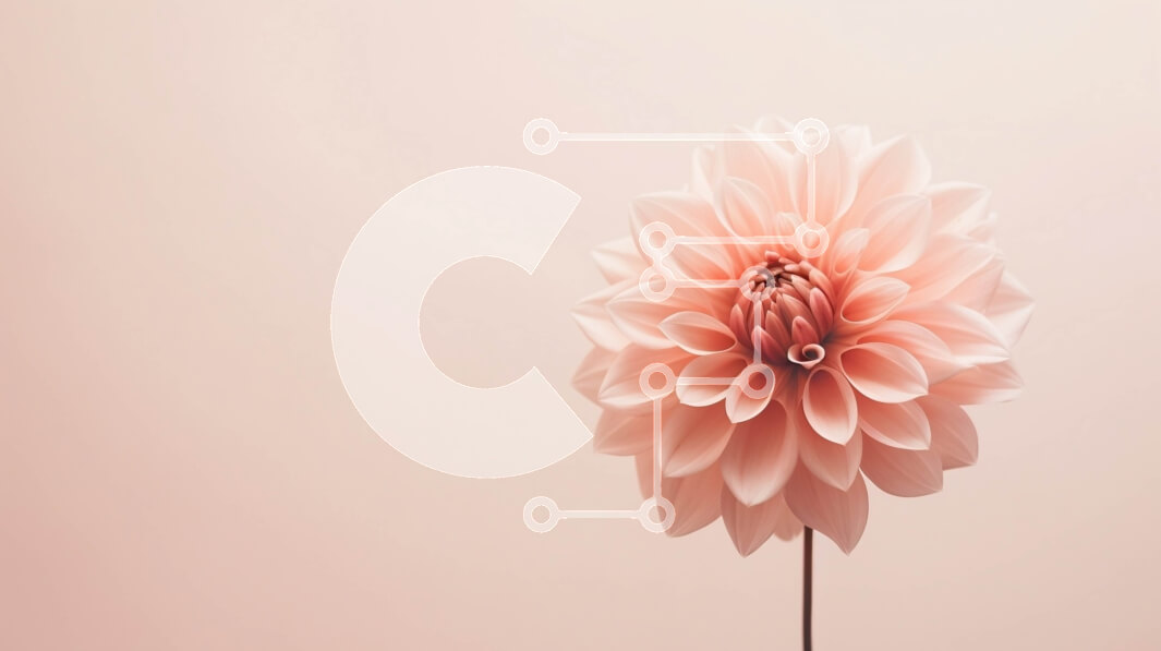 Intra Συλλεκτικό Ξύλινο Παζλ Plywood  4mm - Ροζ λουλούδι σε πρώτο πλάνο Σε Ξύλινο Κουτί - Διαστάσεις: 10x10 cm – 25 κομμάτια