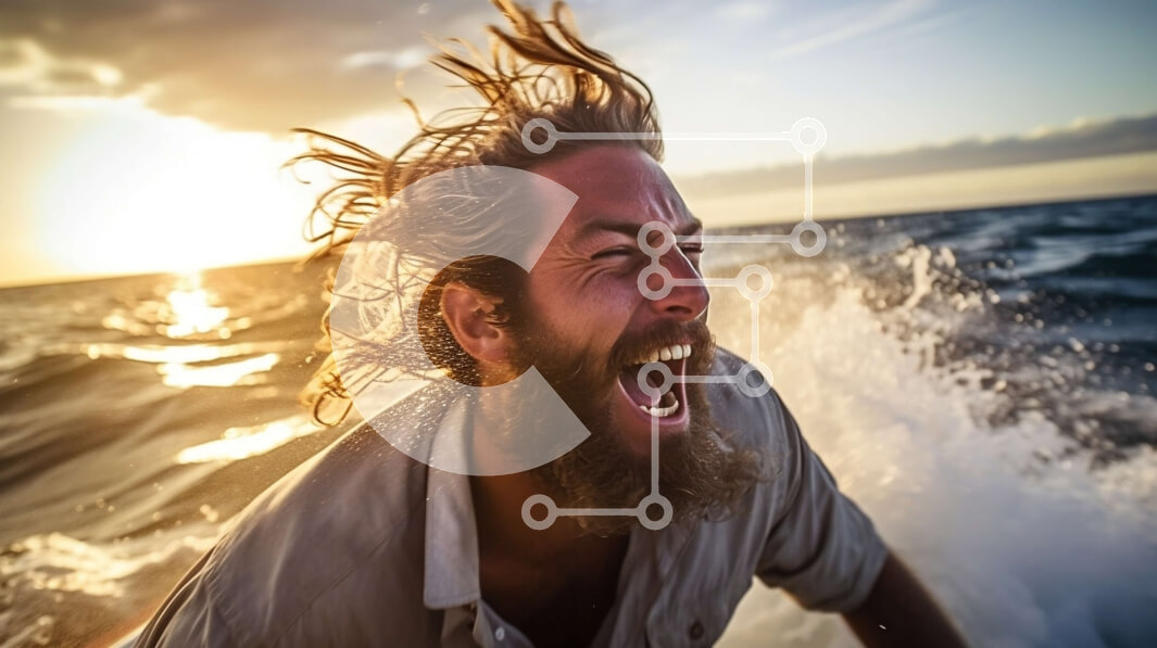 Intra Συλλεκτικό Ξύλινο Παζλ Plywood  4mm - Surfing at Sunset: The Ultimate Adventure Σε Ξύλινο Κουτί - Διαστάσεις Puzzle: 10x10 cm – 25 κομμάτια