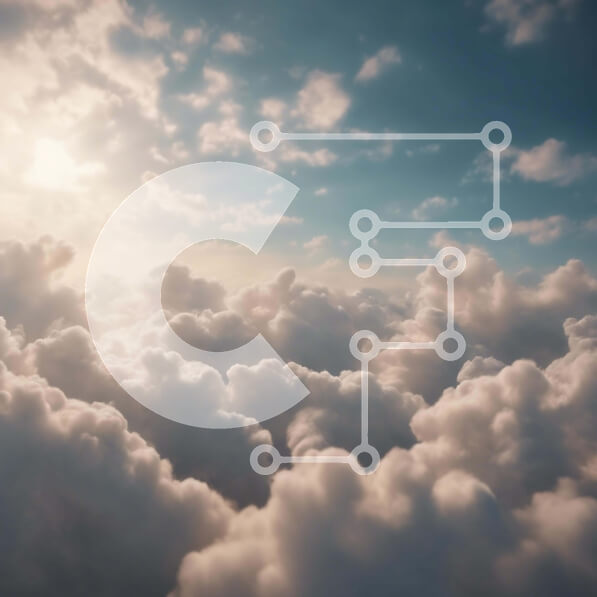 Intra Συλλεκτικό Ξύλινο Παζλ Plywood  4mm - Σύννεφο τοπίο με ήλιο που κρυφοκοιτάζει Σε Ξύλινο Κουτί - Διαστάσεις: 10x10 cm – 25 κομμάτια