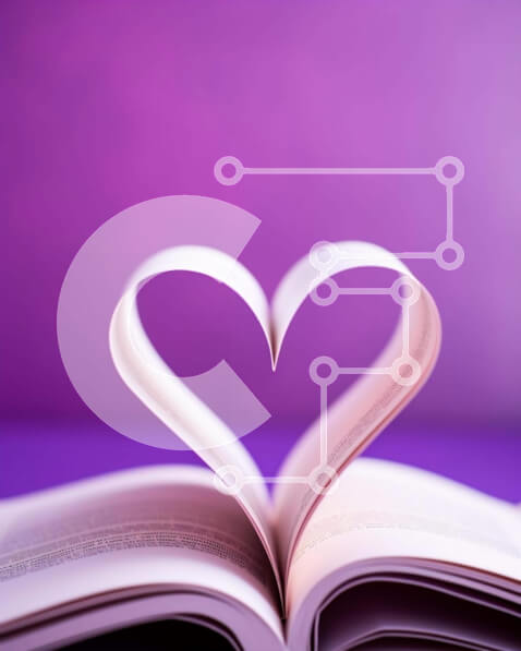 Intra Συλλεκτικό Ξύλινο Παζλ Plywood  4mm - Ανοίξτε το βιβλίο με χάρτινο κόψιμο σε σχήμα καρδιάς Σε Ξύλινο Κουτί - Διαστάσεις: 10x10 cm – 25 κομμάτια