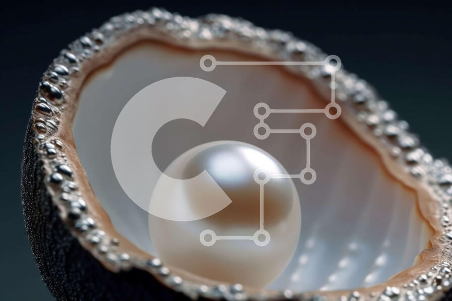 Intra Συλλεκτικό Ξύλινο Παζλ Plywood  4mm - Όμορφη εικόνα του κοχυλιού στρειδιών με μαργαριτάρι μέσα Σε Ξύλινο Κουτί - Διαστάσεις: 10x10 cm – 25 κομμάτια