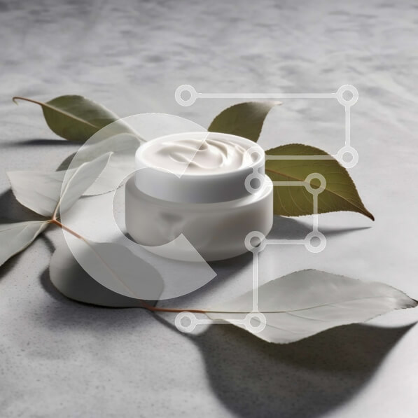 Σετ των 2 Intra Συλλεκτικό Ξύλινο Παζλ Plywood  4mm - Φυσικό προϊόν ομορφιάς με πράσινα φύλλα σε λευκό βάζο κρέμας Σε Ξύλινο Κουτί - Διαστάσεις: 10x10 cm – 25 κομμάτια