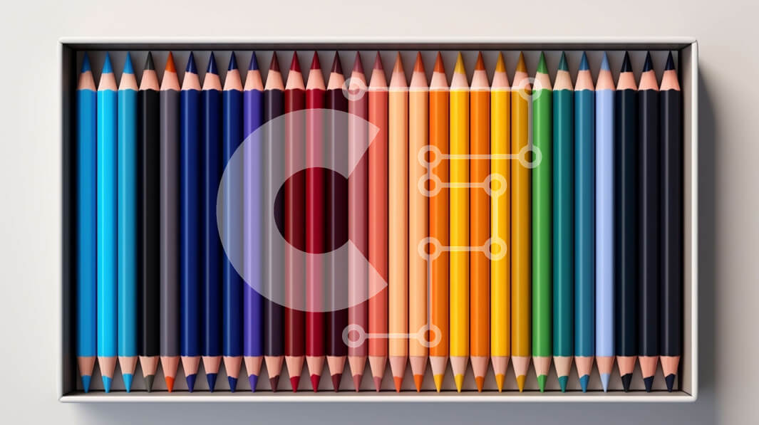 Intra Συλλεκτικό Ξύλινο Παζλ Plywood  4mm - Πολύχρωμα μολύβια σε οργανωμένο κουτί Σε Ξύλινο Κουτί - Διαστάσεις: 10x10 cm – 25 κομμάτια