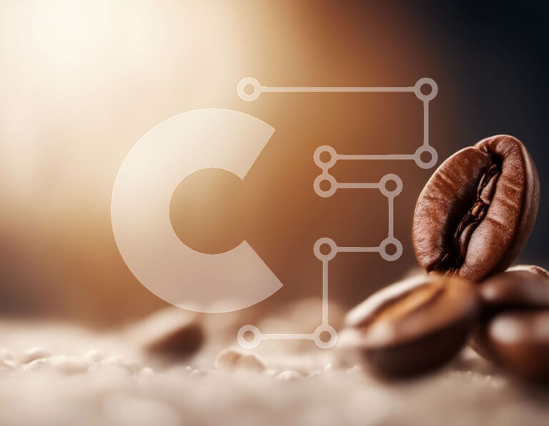 Σετ των 2 Intra Συλλεκτικό Ξύλινο Παζλ Plywood  4mm - Κοντινό πλάνο από φρεσκοψημένους κόκκους καφέ Σε Ξύλινο Κουτί - Διαστάσεις: 10x10 cm – 25 κομμάτια