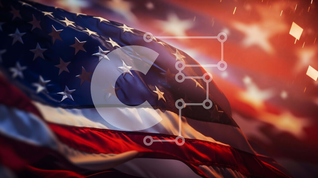 Intra Συλλεκτικό Ξύλινο Παζλ Plywood  4mm - Αμερικανική σημαία κυματίζει με αστέρια και διακοσμήσεις Σε Ξύλινο Κουτί - Διαστάσεις: 10x10 cm – 25 κομμάτια