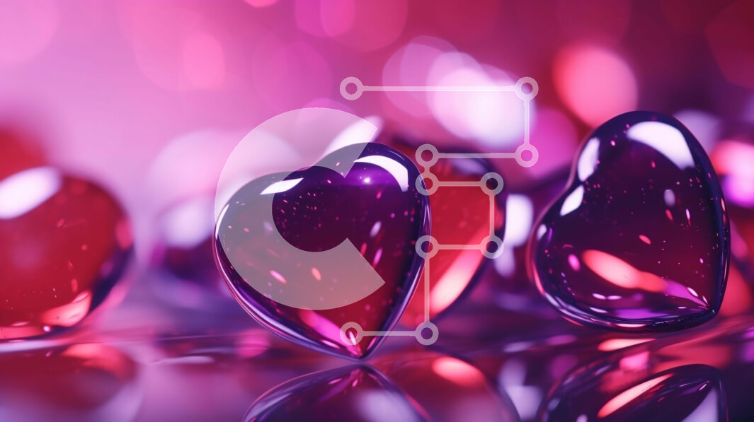 Intra Συλλεκτικό Ξύλινο Παζλ Plywood  4mm - Floating Heart Crystals - Puzzle με Θέμα Abstract Photography Σε Ξύλινο Κουτί - Διαστάσεις Puzzle: 10x10 cm – 25 κομμάτια