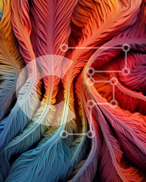 Intra Συλλεκτικό Ξύλινο Παζλ Plywood  4mm - Κοντινό πλάνο ενός δυναμικού και εντυπωσιακού κομματιού αφηρημένης τέχνης Σε Ξύλινο Κουτί - Διαστάσεις Puzzle: 10x10 cm – 25 κομμάτια