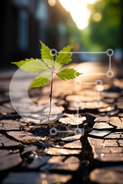 Σετ των 2 Intra Συλλεκτικό Ξύλινο Παζλ Plywood  4mm - Όμορφη εικόνα της φύσης που αψηφά τις πιθανότητες Σε Ξύλινο Κουτί - Διαστάσεις: 10x10 cm – 25 κομμάτια