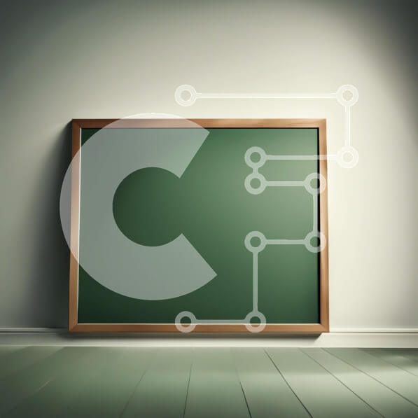 Intra Συλλεκτικό Ξύλινο Παζλ Plywood  4mm - Κενή τάξη με πράσινο πίνακα κιμωλίας Σε Ξύλινο Κουτί - Διαστάσεις Puzzle: 10x10 cm – 25 κομμάτια