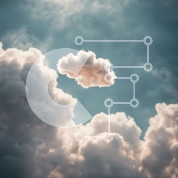 Intra Συλλεκτικό Ξύλινο Παζλ Plywood  4mm - Πλωτό σύννεφο στον ουρανό Σε Ξύλινο Κουτί - Διαστάσεις: 10x10 cm – 25 κομμάτια