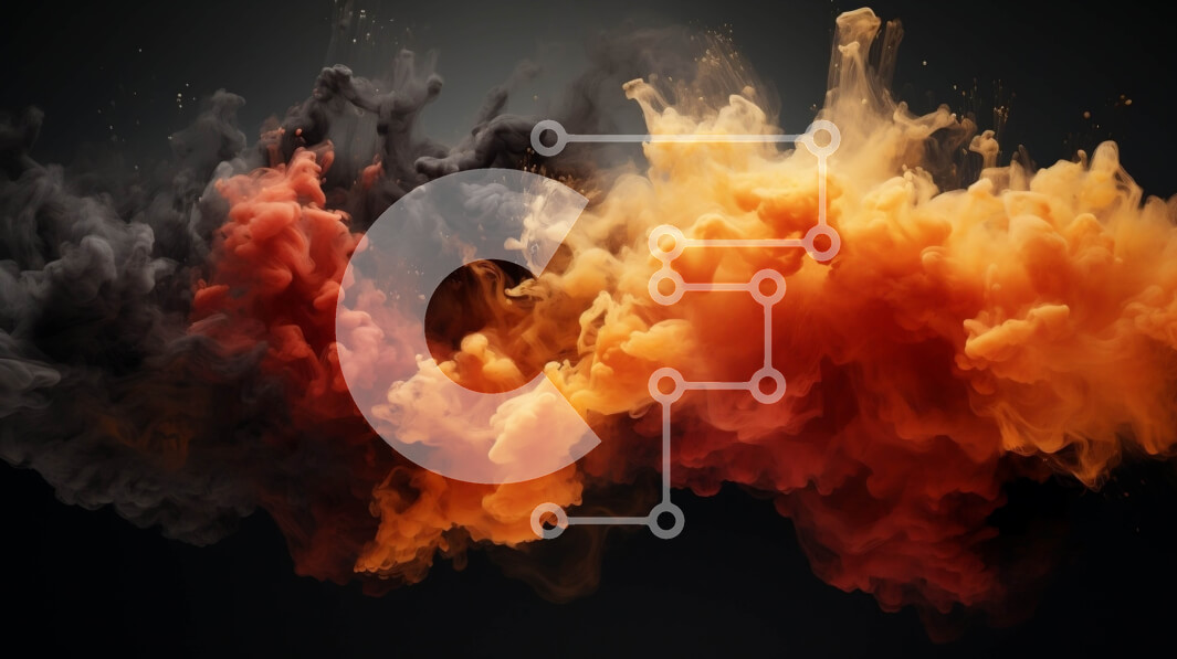 Intra Συλλεκτικό Ξύλινο Παζλ Plywood  4mm - Πολύχρωμη έκρηξη στον αέρα Σε Ξύλινο Κουτί - Διαστάσεις Puzzle: 10x10 cm – 25 κομμάτια