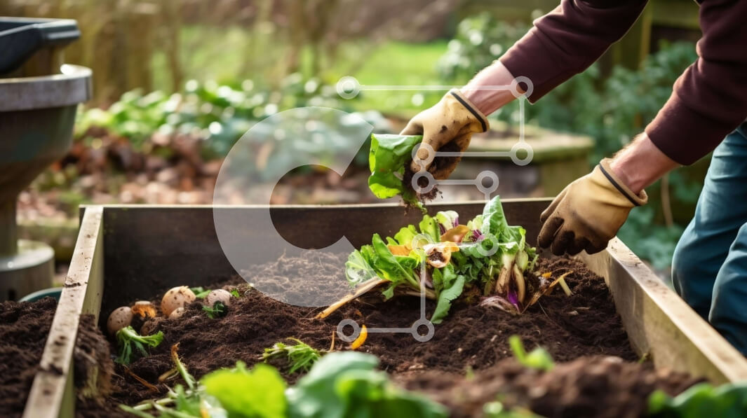 Intra Συλλεκτικό Ξύλινο Παζλ Plywood  4mm - Άτομο που καλλιεργεί λαχανικά σε έναν κήπο Σε Ξύλινο Κουτί - Διαστάσεις: 10x10 cm – 25 κομμάτια