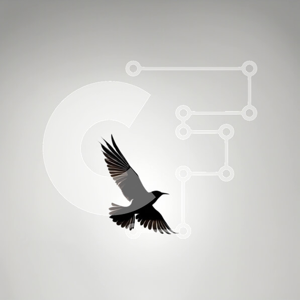 Intra Συλλεκτικό Ξύλινο Παζλ Plywood  4mm - Εκπληκτική εικόνα ενός μαύρου πουλιού που πετά στα ύψη στον ουρανό Σε Ξύλινο Κουτί - Διαστάσεις: 10x10 cm – 25 κομμάτια