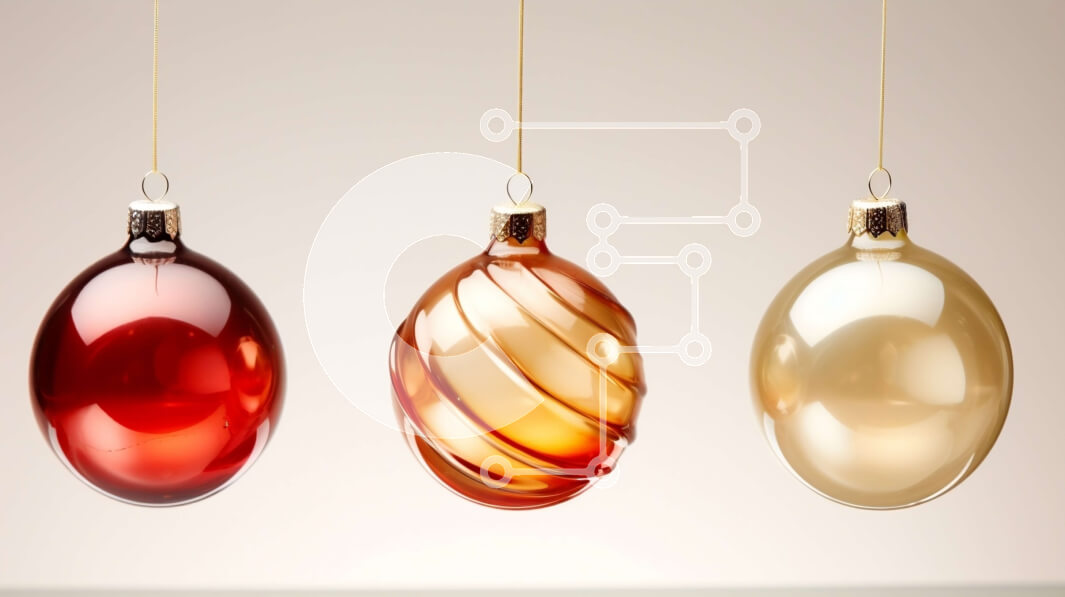 Intra Συλλεκτικό Ξύλινο Παζλ Plywood  4mm - Πολύχρωμα στολίδια από γυαλί για εορταστική διακόσμηση Σε Ξύλινο Κουτί - Διαστάσεις: 10x10 cm – 25 κομμάτια