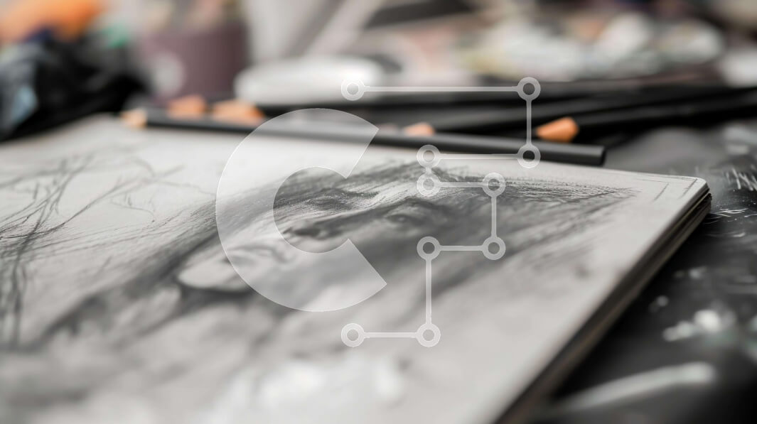 Intra Συλλεκτικό Ξύλινο Παζλ Plywood  4mm - Ασπρόμαυρο σχέδιο μιας ελκυστικής γυναίκας σε προμήθειες τέχνης Σε Ξύλινο Κουτί - Διαστάσεις Puzzle: 10x10 cm – 25 κομμάτια