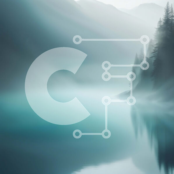 Intra Συλλεκτικό Ξύλινο Παζλ Plywood  4mm - Μυστηριώδες και απόκοσμο ορεινό τοπίο λίμνης Σε Ξύλινο Κουτί - Διαστάσεις: 10x10 cm – 25 κομμάτια