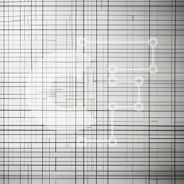 Intra Συλλεκτικό Ξύλινο Παζλ Plywood  4mm - Αφηρημένο μοτίβο τεμνόμενων γραμμών Σε Ξύλινο Κουτί - Διαστάσεις Puzzle: 10x10 cm – 25 κομμάτια