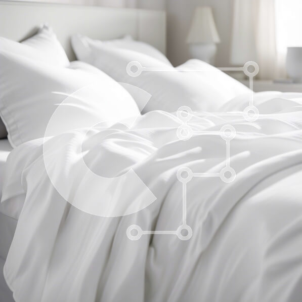 Intra Συλλεκτικό Ξύλινο Παζλ Plywood  4mm - Άνετο και καλοφτιαγμένο κρεβάτι με λευκά σεντόνια και μαξιλάρια Σε Ξύλινο Κουτί - Διαστάσεις Puzzle: 10x10 cm – 25 κομμάτια