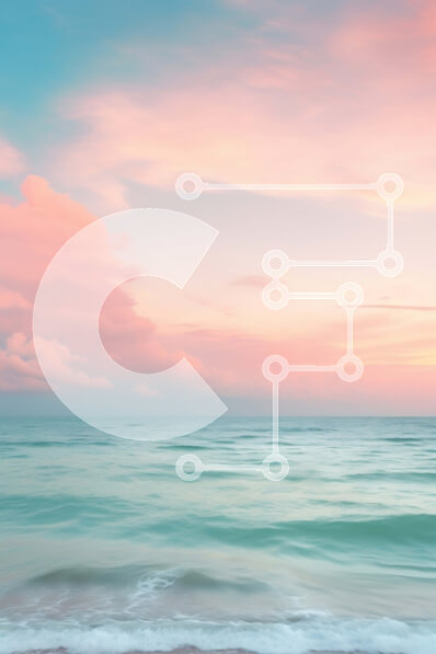 Σετ των 2 Intra Συλλεκτικό Ξύλινο Παζλ Plywood  4mm - Ήσυχο θαλασσινό τοπίο στο Λυκόφως Σε Ξύλινο Κουτί - Διαστάσεις: 10x10 cm – 25 κομμάτια