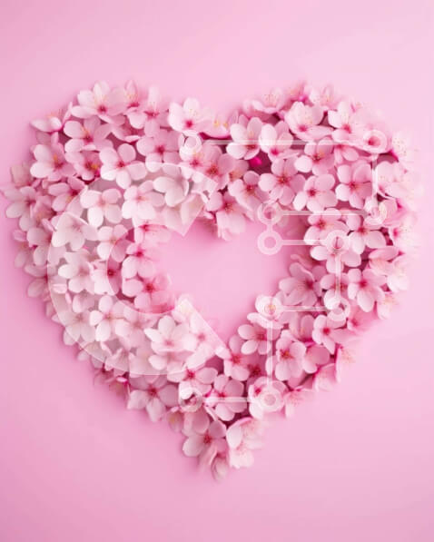 Intra Συλλεκτικό Ξύλινο Παζλ Plywood  4mm - Floral σύνθεση σε σχήμα καρδιάς για την ημέρα του Αγίου Βαλεντίνου Σε Ξύλινο Κουτί - Διαστάσεις: 10x10 cm – 25 κομμάτια