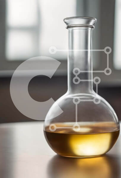 Intra Συλλεκτικό Ξύλινο Παζλ Plywood  4mm - Κίτρινη καράφα γεμάτη υγρά σε ξύλινο τραπέζι Σε Ξύλινο Κουτί - Διαστάσεις: 10x10 cm – 25 κομμάτια