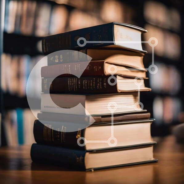 Intra Συλλεκτικό Ξύλινο Παζλ Plywood  4mm - Στοίβα από βιβλία για την εκπαίδευση και την έρευνα Σε Ξύλινο Κουτί - Διαστάσεις Puzzle: 10x10 cm – 25 κομμάτια