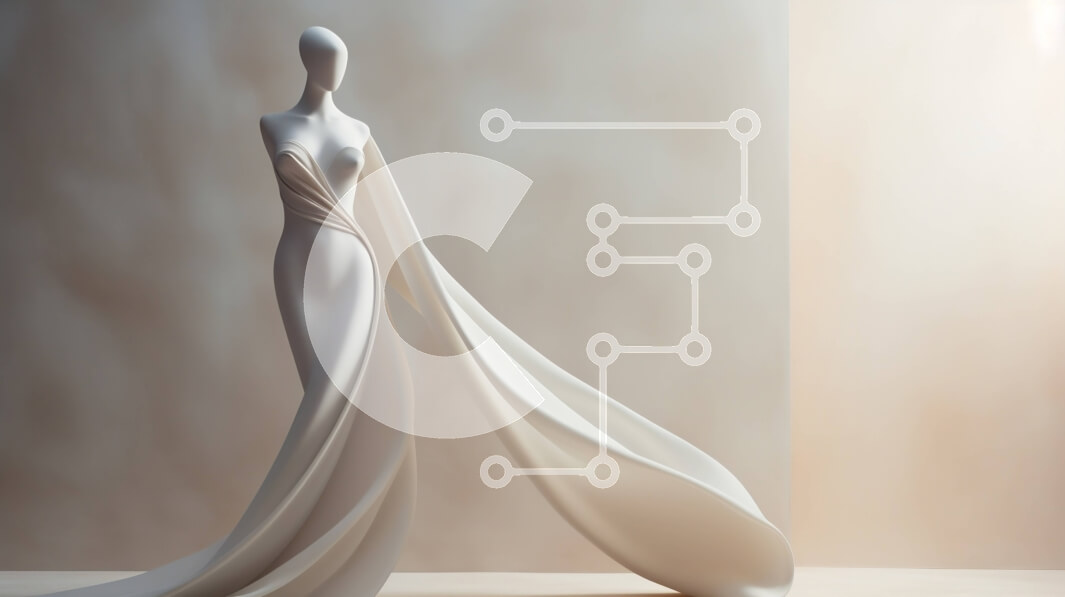 Intra Συλλεκτικό Ξύλινο Παζλ Plywood  4mm - Λευκό μανεκέν με ντραπέ φόρεμα μπροστά από το παράθυρο Σε Ξύλινο Κουτί - Διαστάσεις Puzzle: 10x10 cm – 25 κομμάτια