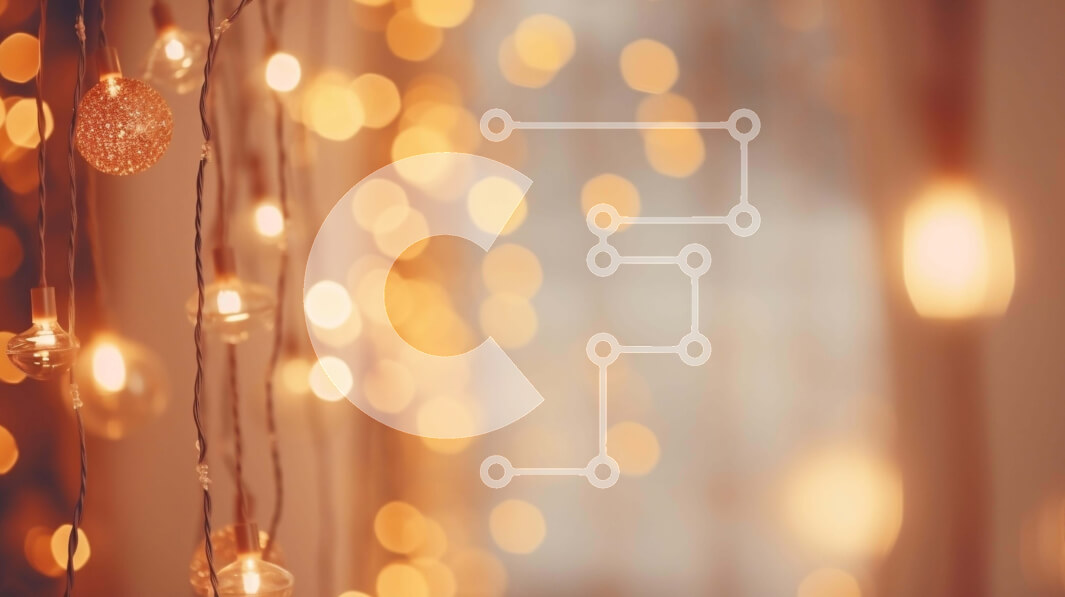 Intra Συλλεκτικό Ξύλινο Παζλ Plywood  4mm - Διακοσμήσεις Golden Lights για διακοπές και ειδικές περιστάσεις Σε Ξύλινο Κουτί - Διαστάσεις: 10x10 cm – 25 κομμάτια