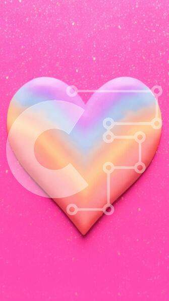 Intra Συλλεκτικό Ξύλινο Παζλ Plywood  4mm - Πολύχρωμο κέικ σε σχήμα καρδιάς σε ροζ φόντο Σε Ξύλινο Κουτί - Διαστάσεις: 10x10 cm – 25 κομμάτια