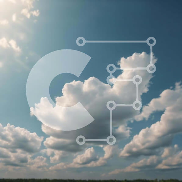 Intra Συλλεκτικό Ξύλινο Παζλ Plywood  4mm - Γραφική θέα του συννεφιασμένου ουρανού με δέντρα και γρασίδι Σε Ξύλινο Κουτί - Διαστάσεις: 10x10 cm – 25 κομμάτια