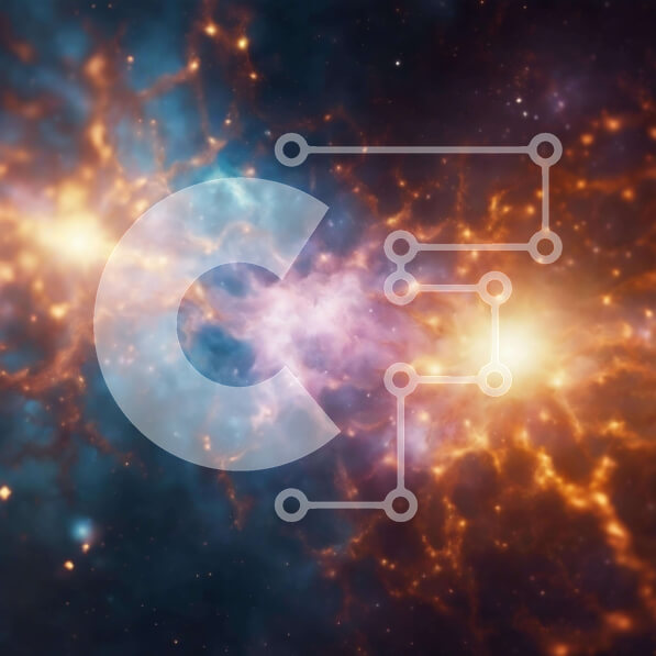 Intra Συλλεκτικό Ξύλινο Παζλ Plywood  4mm - Σμήνος Γαλαξιών στο Μεγάλο Νέφος του Μαγγελάνου Σε Ξύλινο Κουτί - Διαστάσεις Puzzle: 10x10 cm – 25 κομμάτια