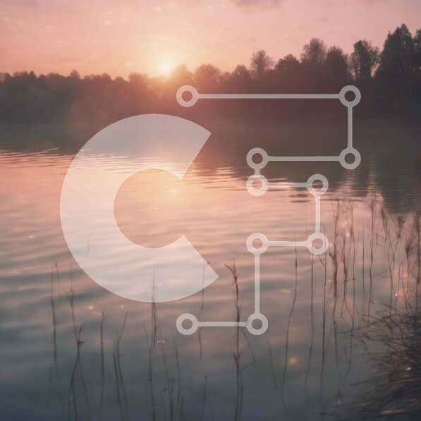 Intra Συλλεκτικό Ξύλινο Παζλ Plywood  4mm - Άτομο που απολαμβάνει το ηλιοβασίλεμα δίπλα στο νερό Σε Ξύλινο Κουτί - Διαστάσεις: 10x10 cm – 25 κομμάτια