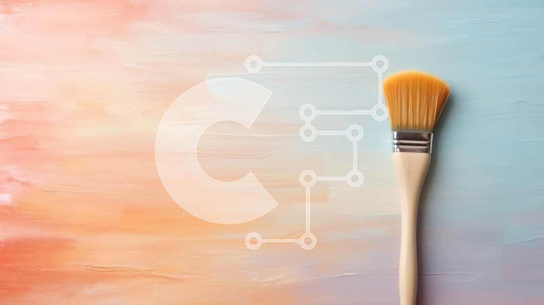 Intra Συλλεκτικό Ξύλινο Παζλ Plywood  4mm - Πινέλο ζωγραφικής σε πολύχρωμο ζωγραφισμένο φόντο Σε Ξύλινο Κουτί - Διαστάσεις Puzzle: 10x10 cm – 25 κομμάτια