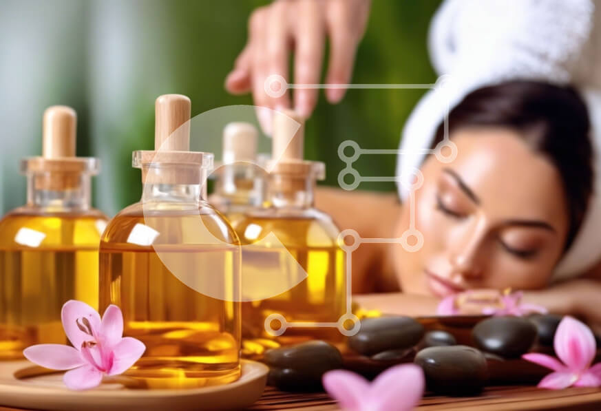 Intra Συλλεκτικό Ξύλινο Παζλ Plywood  4mm - Χαλάρωση με Αιθέρια Έλαια - Ομορφιά και Ευεξία Σε Ξύλινο Κουτί - Διαστάσεις Puzzle: 10x10 cm – 25 κομμάτια