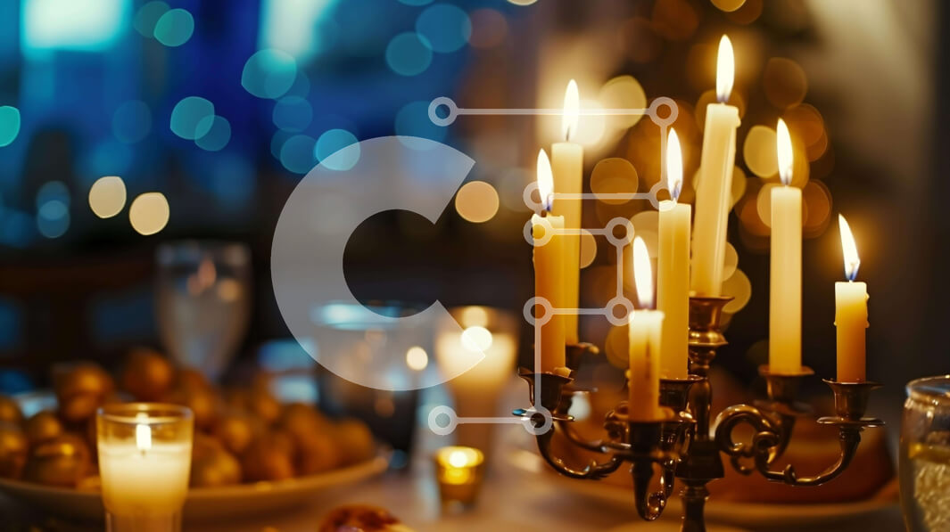 Σετ των 2 Intra Συλλεκτικό Ξύλινο Παζλ Plywood  4mm - Κομψό σετ τραπεζαρίας με κεριά και νόστιμο φαγητό Σε Ξύλινο Κουτί - Διαστάσεις: 10x10 cm – 25 κομμάτια