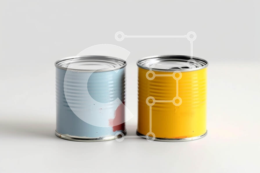 Σετ των 2 Intra Συλλεκτικό Ξύλινο Παζλ Plywood  4mm - Νόστιμα κουτάκια μοσχαρίσιο στιφάδο και κοτόπουλο κάρυ Σε Ξύλινο Κουτί - Διαστάσεις: 10x10 cm – 25 κομμάτια