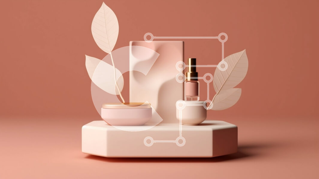 Intra Συλλεκτικό Ξύλινο Παζλ Plywood  4mm - Λευκό Κεραμικό Δοχείο με Ροζ Βάση και Καπάκι Κρατώντας Κρέμα και Κουτάλι Σε Ξύλινο Κουτί - Διαστάσεις Puzzle: 10x10 cm – 25 κομμάτια