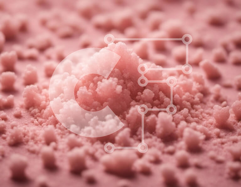 Σετ των 2 Intra Συλλεκτικό Ξύλινο Παζλ Plywood  4mm - Ροζ άχνη ζάχαρη για ψήσιμο και διακόσμηση Σε Ξύλινο Κουτί - Διαστάσεις: 10x10 cm – 25 κομμάτια