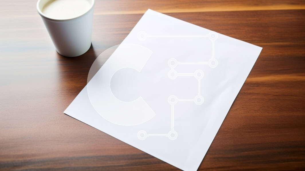 Intra Συλλεκτικό Ξύλινο Παζλ Plywood  4mm - Λευκή Βίβλος και άδειο φλιτζάνι καφέ σε ξύλινο τραπέζι Σε Ξύλινο Κουτί - Διαστάσεις: 10x10 cm – 25 κομμάτια