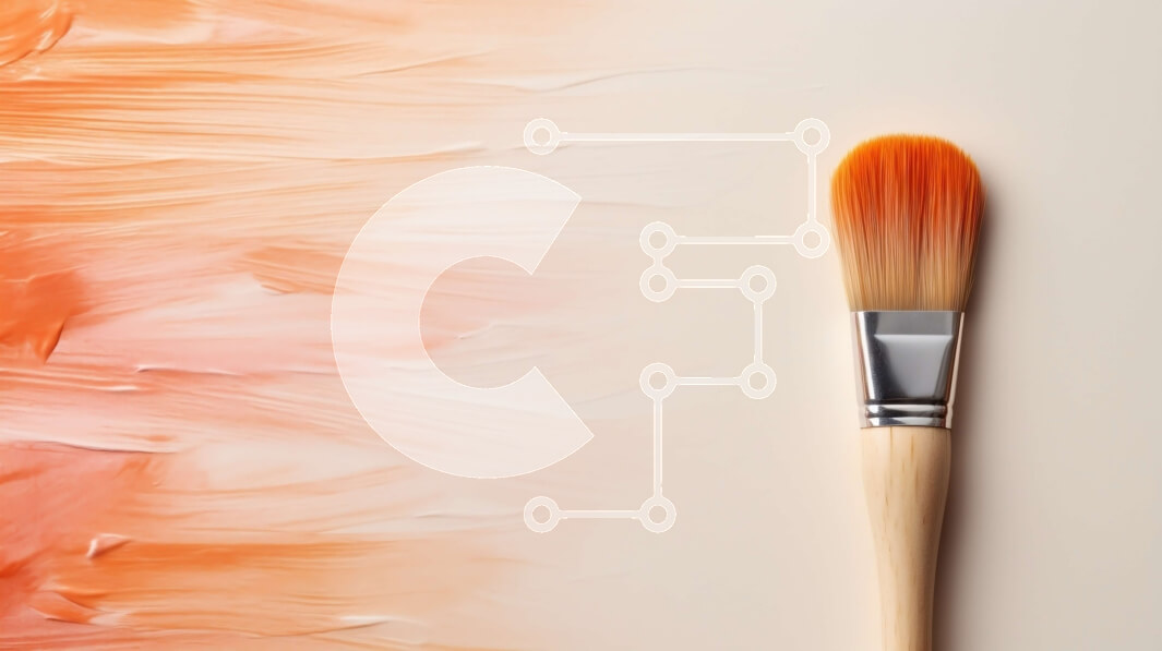 Intra Συλλεκτικό Ξύλινο Παζλ Plywood  4mm - Ζωηρό πινέλο σε πολύχρωμο φόντο Σε Ξύλινο Κουτί - Διαστάσεις Puzzle: 10x10 cm – 25 κομμάτια