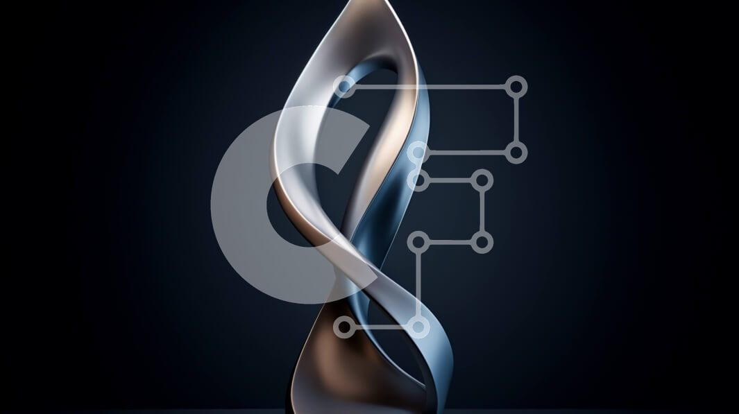 Intra Συλλεκτικό Ξύλινο Παζλ Plywood  4mm - Αφηρημένο γλυπτό σε μέταλλο με στριμμένο σχήμα Σε Ξύλινο Κουτί - Διαστάσεις Puzzle: 10x10 cm – 25 κομμάτια