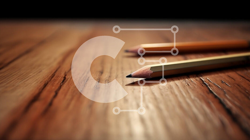 Intra Συλλεκτικό Ξύλινο Παζλ Plywood  4mm - Δύο μολύβια που στηρίζονται σε ξύλινο τραπέζι Σε Ξύλινο Κουτί - Διαστάσεις: 10x10 cm – 25 κομμάτια