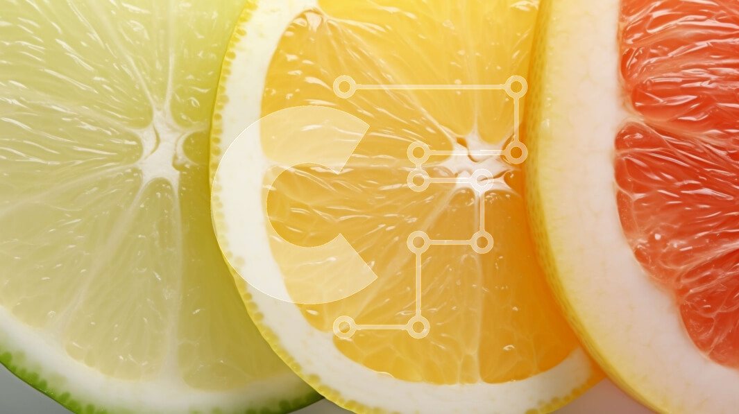 Σετ των 2 Intra Συλλεκτικό Ξύλινο Παζλ Plywood  4mm - Ανάμικτες φέτες εσπεριδοειδών Σε Ξύλινο Κουτί - Διαστάσεις: 10x10 cm – 25 κομμάτια