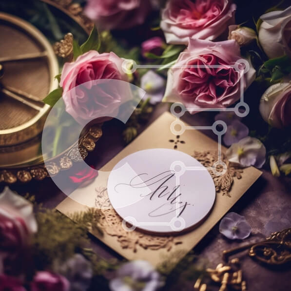 Intra Συλλεκτικό Ξύλινο Παζλ Plywood  4mm - Κοντινή λήψη ενός vintage ρολογιού τσέπης σε ένα τραπέζι με ροζ τριαντάφυλλα στο φόντο Σε Ξύλινο Κουτί - Διαστάσεις: 10x10 cm – 25 κομμάτια