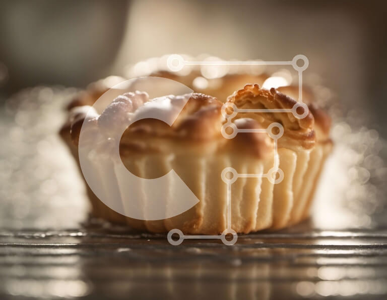 Σετ των 2 Intra Συλλεκτικό Ξύλινο Παζλ Plywood  4mm - Φρεσκοψημένη ζύμη σε σχάρα κλιματισμού Σε Ξύλινο Κουτί - Διαστάσεις: 10x10 cm – 25 κομμάτια