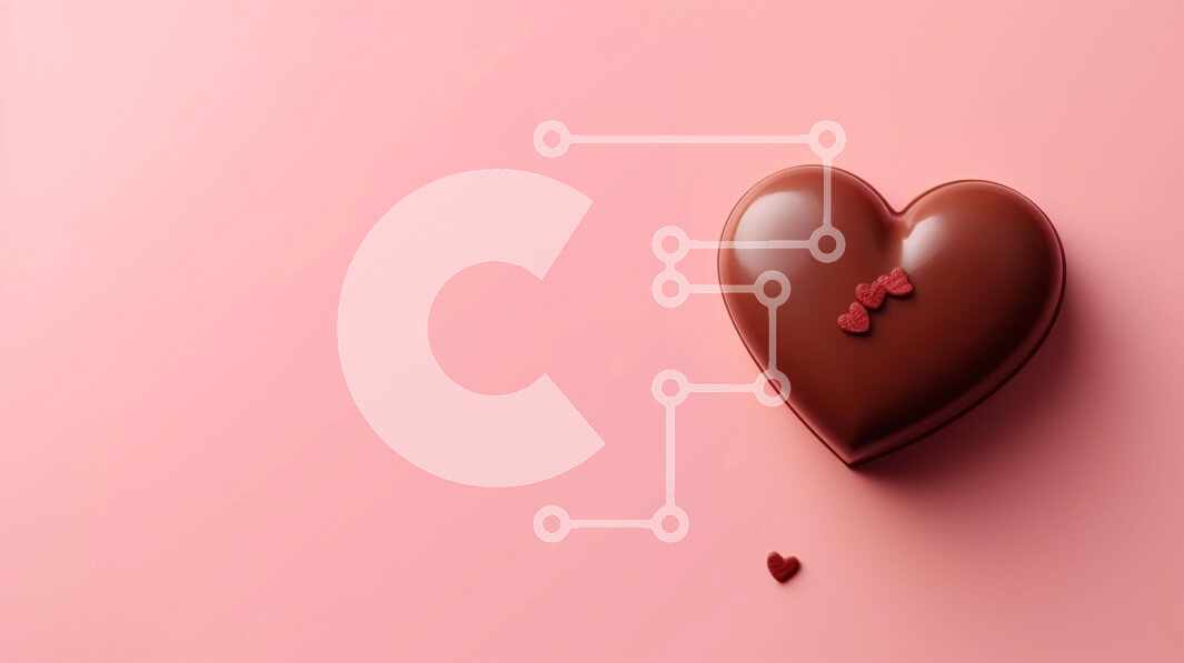 Σετ των 2 Intra Συλλεκτικό Ξύλινο Παζλ Plywood  4mm - Σοκολατένιο κέικ σε σχήμα καρδιάς - Ιδανικό για τον εορτασμό της αγάπης Σε Ξύλινο Κουτί - Διαστάσεις: 10x10 cm – 25 κομμάτια