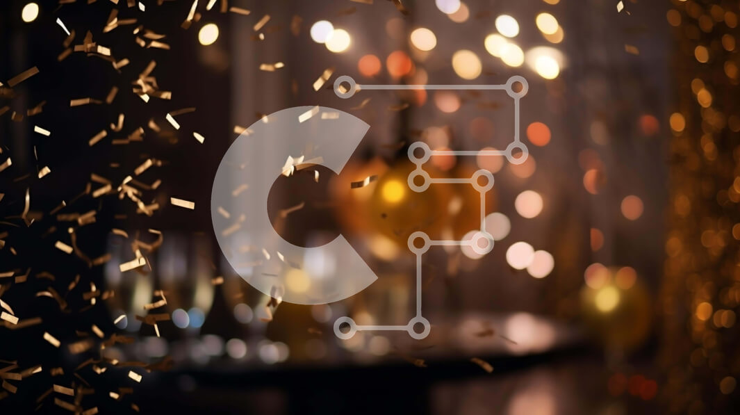 Intra Συλλεκτικό Ξύλινο Παζλ Plywood  4mm - Γιορτινό πάρτι με κομφετί Σε Ξύλινο Κουτί - Διαστάσεις Puzzle: 10x10 cm – 25 κομμάτια